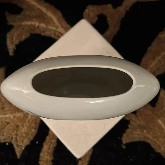 OTAGIRI Hand Painted Humm Floral Embossed Vase Vintage EXCELLENT Condition - Picture 7 of 15